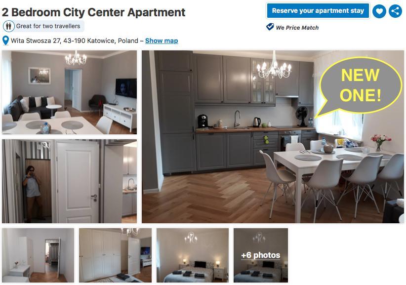 1 Bedroom Francuska Park Apartment Katowice Kültér fotó